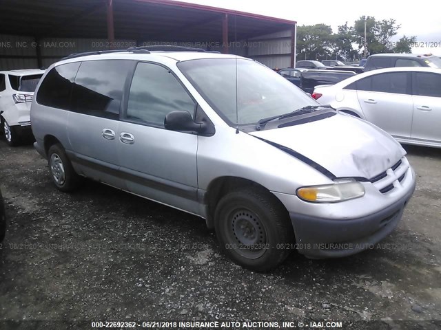 1B4GP44G4YB724604 - 2000 DODGE GRAND CARAVAN SE/SPORT SILVER photo 1