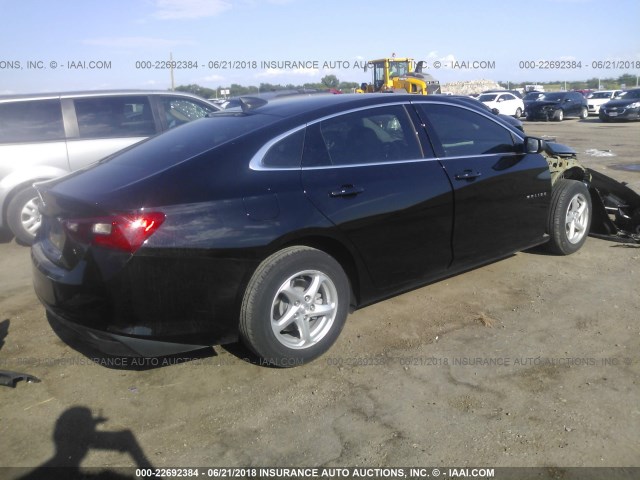 1G1ZB5ST8HF292472 - 2017 CHEVROLET MALIBU LS Qara foto 4