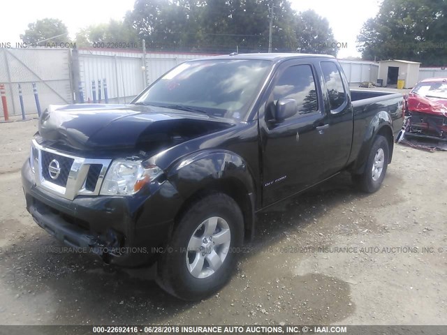 1N6AD0CW1DN758136 - 2013 NISSAN FRONTIER SV/PRO-4X BLACK photo 2
