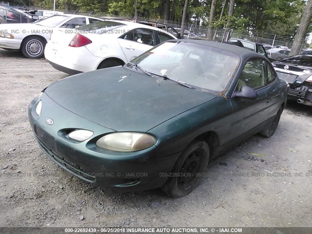 3FAKP1138XR144155 - 1999 FORD ESCORT ZX2/COOL/HOT GREEN photo 2