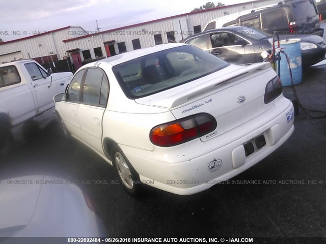 1G1NE52J6Y6214986 - 2000 CHEVROLET MALIBU LS WHITE photo 3