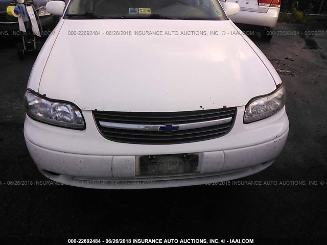 1G1NE52J6Y6214986 - 2000 CHEVROLET MALIBU LS WHITE photo 6