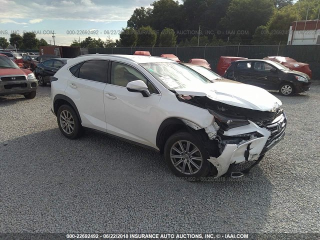 JTJYARBZXF2013414 - 2015 LEXUS NX 200T WHITE photo 1