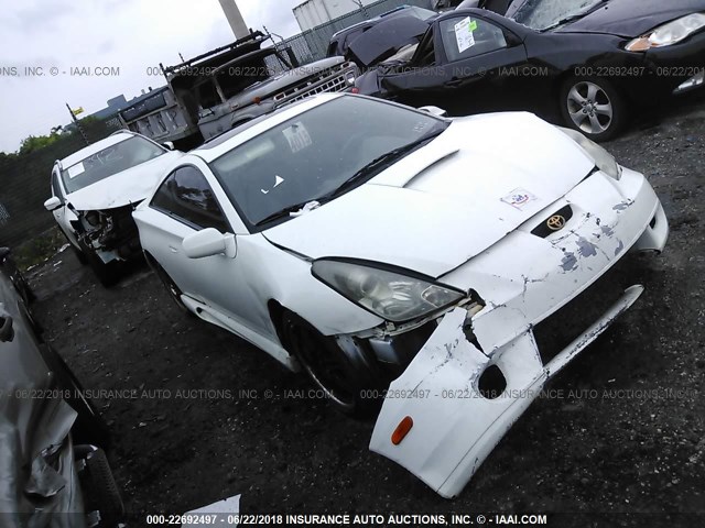 JTDDY38T620061303 - 2002 TOYOTA CELICA GT-S WHITE photo 1