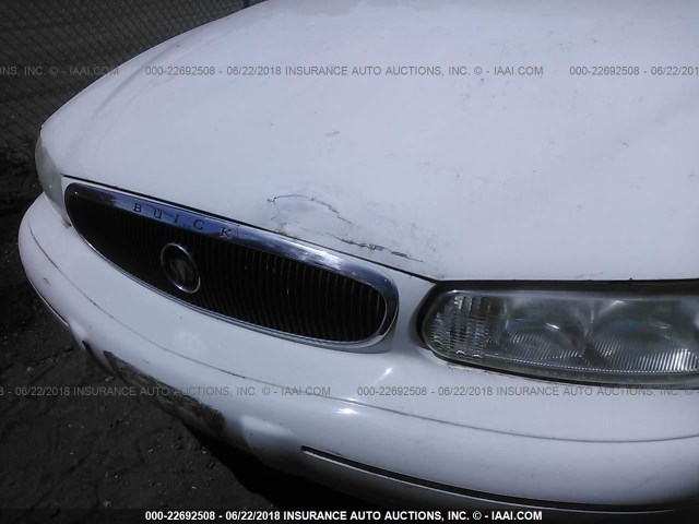 2G4WS523831184021 - 2003 BUICK CENTURY CUSTOM WHITE photo 6