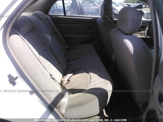 2G4WS523831184021 - 2003 BUICK CENTURY CUSTOM WHITE photo 8