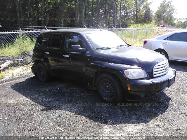 3GNDA13D97S626448 - 2007 CHEVROLET HHR LS BLACK photo 1
