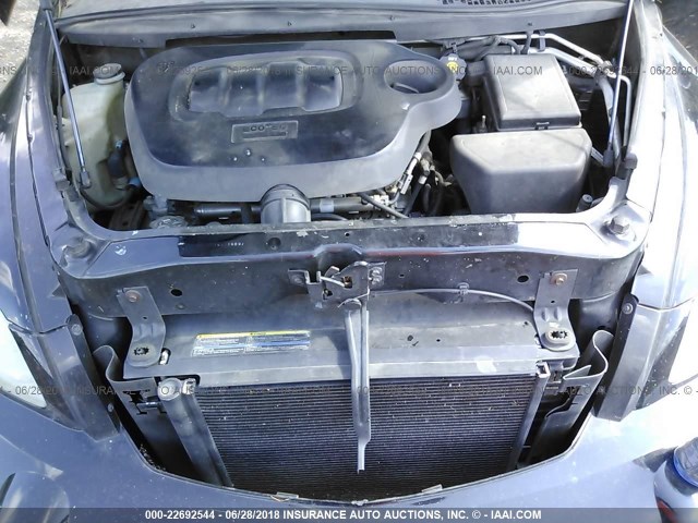 3GNDA13D97S626448 - 2007 CHEVROLET HHR LS BLACK photo 10