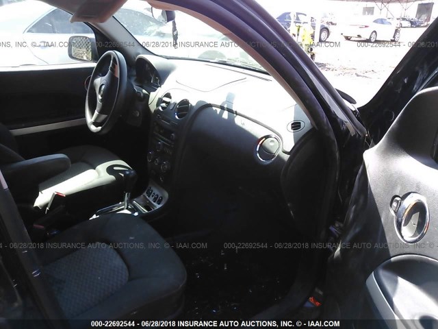 3GNDA13D97S626448 - 2007 CHEVROLET HHR LS BLACK photo 5