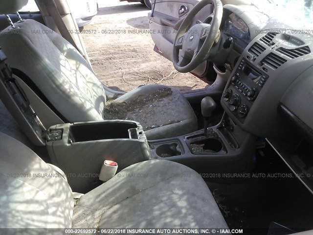 1G1ZT54865F121575 - 2005 CHEVROLET MALIBU LS 栗色 照片 5