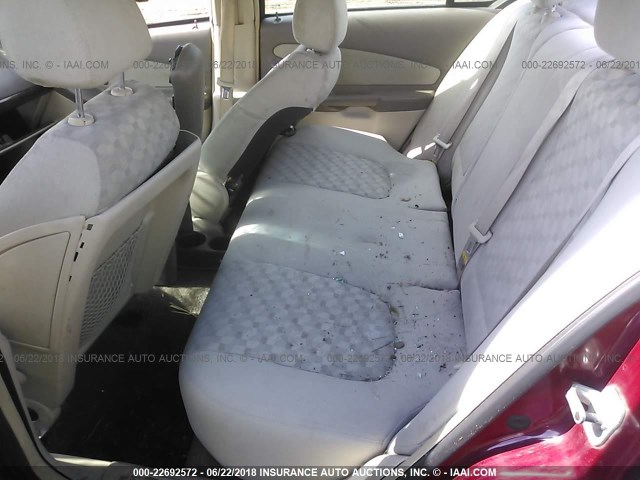 1G1ZT54865F121575 - 2005 CHEVROLET MALIBU LS 栗色 照片 8