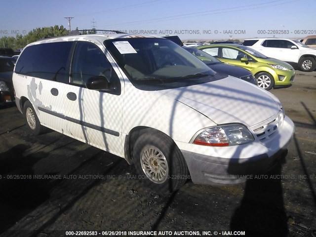 2FMZA5141XBA54933 - 1999 FORD WINDSTAR LX WHITE photo 1