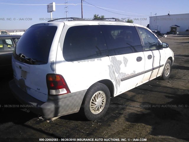 2FMZA5141XBA54933 - 1999 FORD WINDSTAR LX WHITE photo 4