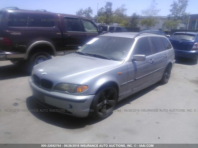 WBAEN33424PC13052 - 2004 BMW 325 IT GRAY photo 2