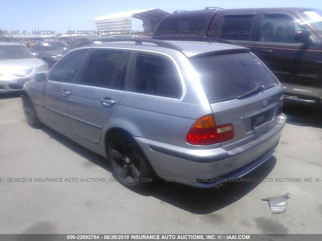 WBAEN33424PC13052 - 2004 BMW 325 IT GRAY photo 3