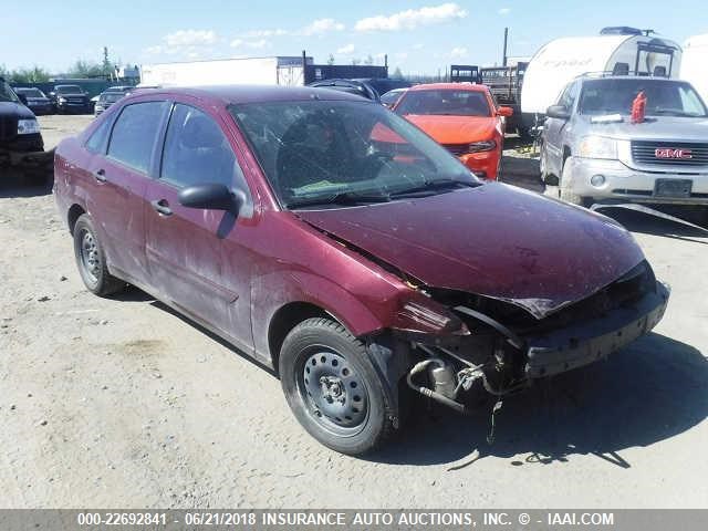 1FAHP34N37W294027 - 2007 FORD FOCUS ZX4/S/SE/SES RED photo 1