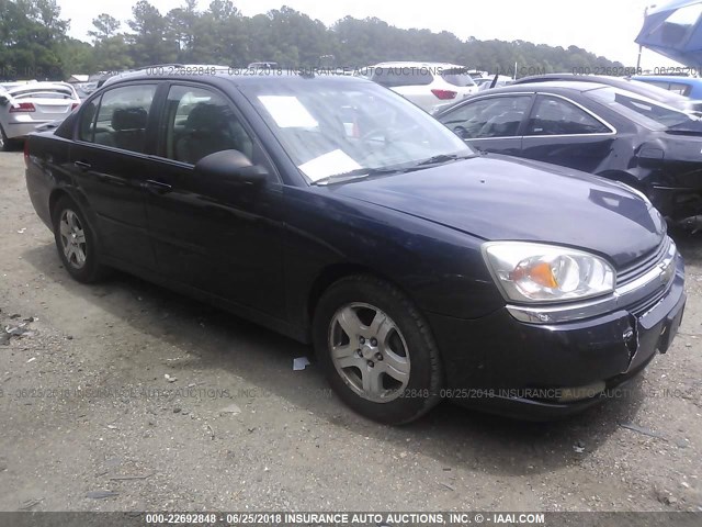 1G1ZU54855F148098 - 2005 CHEVROLET MALIBU LT BLUE photo 1