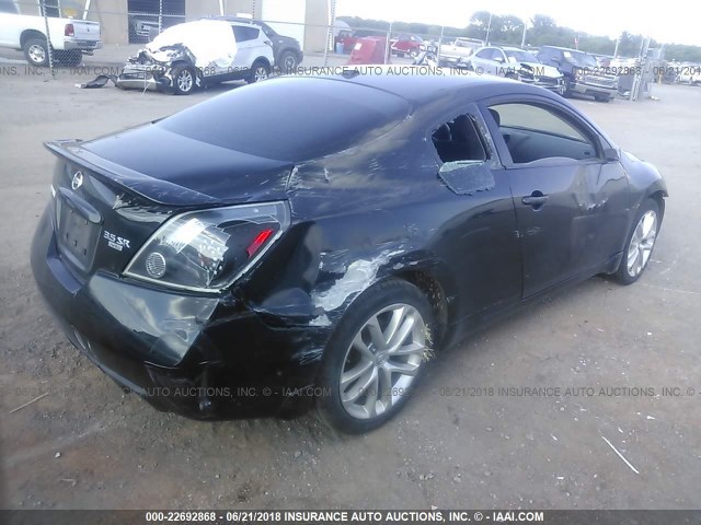 1N4BL2EP8AC125836 - 2010 NISSAN ALTIMA SR BLACK photo 4