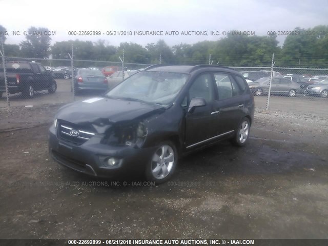 KNAFG526877056867 - 2007 KIA RONDO LX/EX GRAY photo 2