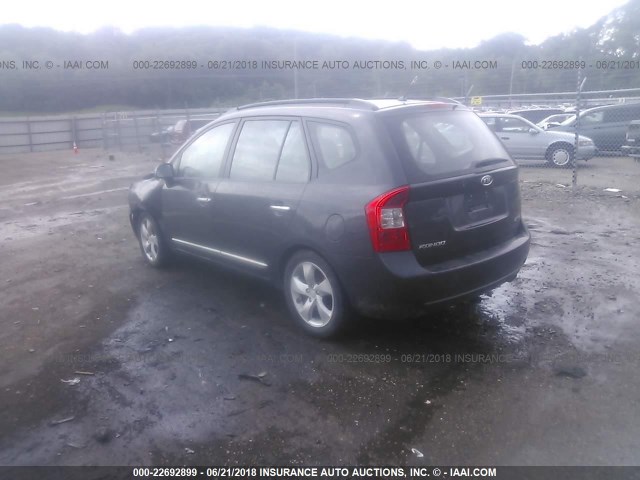 KNAFG526877056867 - 2007 KIA RONDO LX/EX GRAY photo 3