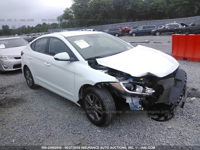 5NPD84LF1HH131373 - 2017 HYUNDAI ELANTRA SE/VALUE/LIMITED WHITE photo 1