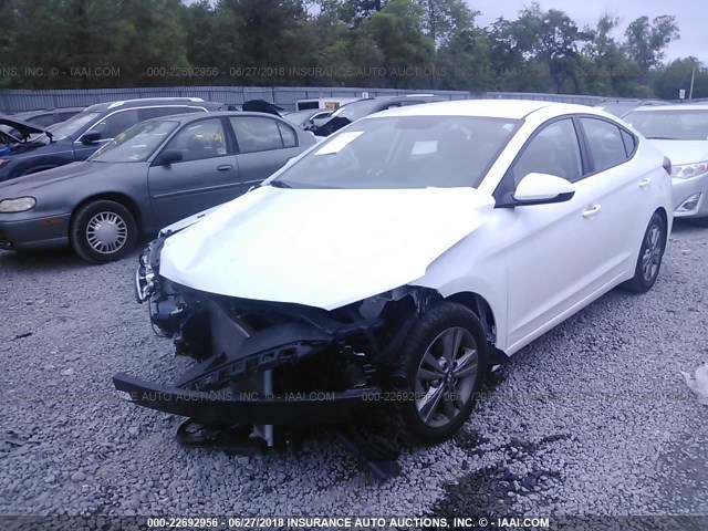 5NPD84LF1HH131373 - 2017 HYUNDAI ELANTRA SE/VALUE/LIMITED WHITE photo 2