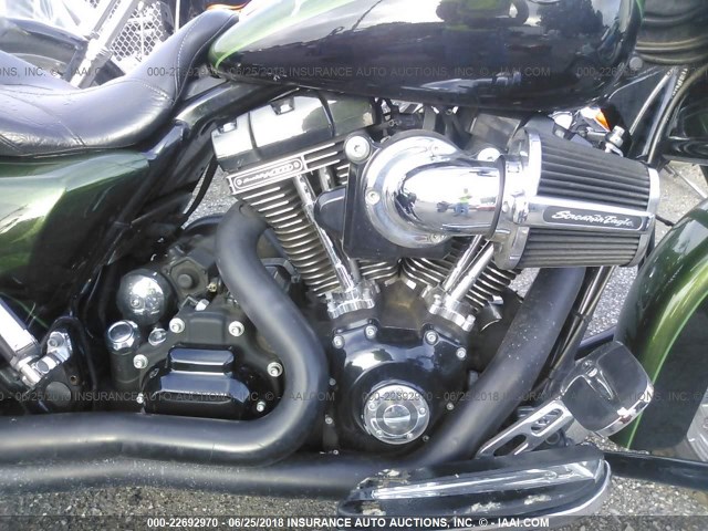 1HD1PG817EB962490 - 2014 HARLEY-DAVIDSON FLHRSE4 CVO GREEN photo 8