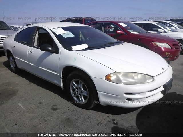 2B3HD46R2XH780577 - 1999 DODGE INTREPID WHITE photo 1