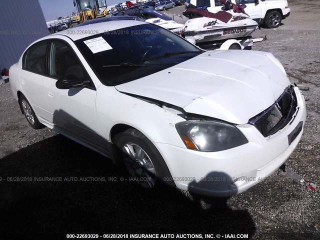 1N4AL11D96N442652 - 2006 NISSAN ALTIMA S/SL WHITE photo 1