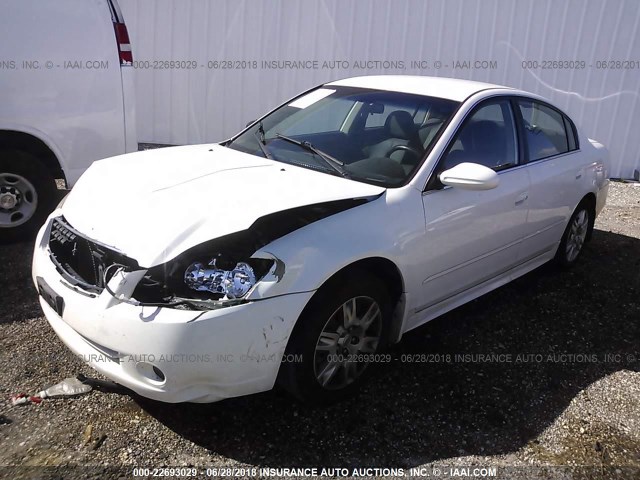 1N4AL11D96N442652 - 2006 NISSAN ALTIMA S/SL WHITE photo 2