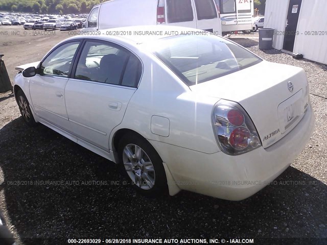 1N4AL11D96N442652 - 2006 NISSAN ALTIMA S/SL WHITE photo 3