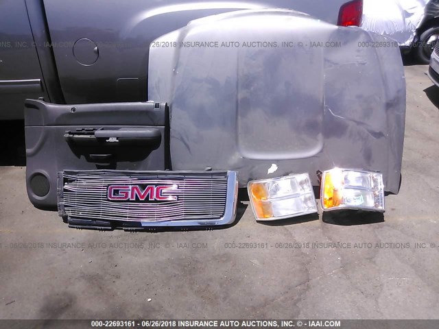 2GTEC19C081195047 - 2008 GMC SIERRA C1500 GRAY photo 6