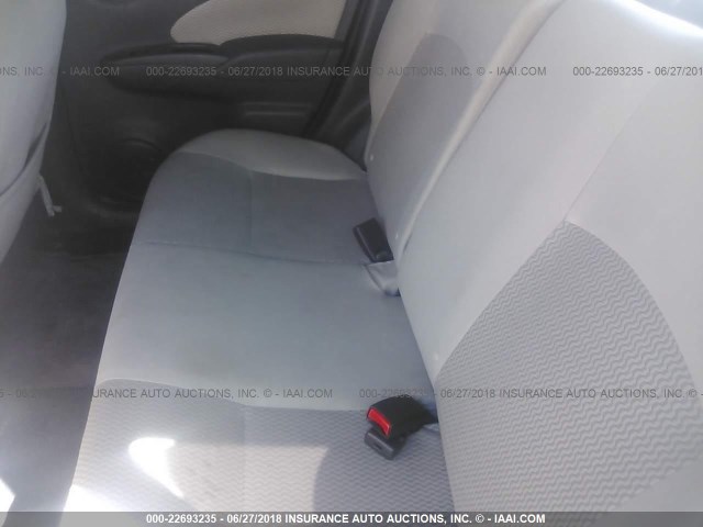 3N1CE2CP6FL361556 - 2015 NISSAN VERSA NOTE S/S PLUS/SV/SL/SR Light Blue photo 8