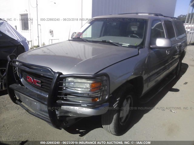 3GKEC16T1YG136587 - 2000 GMC YUKON XL C1500 BEIGE photo 6