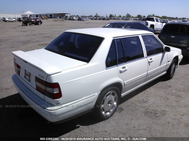 YV1KS9605W1140802 - 1998 VOLVO S90 白色 照片 4