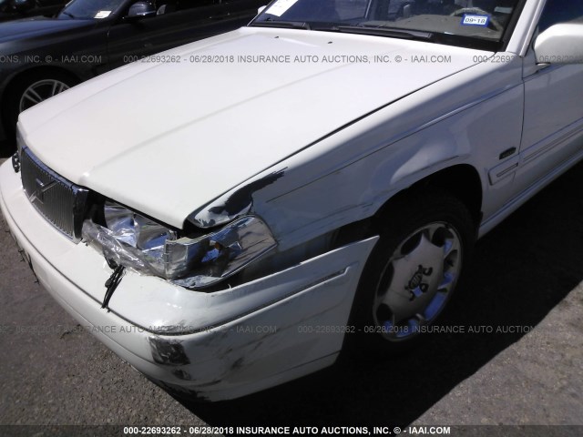 YV1KS9605W1140802 - 1998 VOLVO S90 白色 照片 6