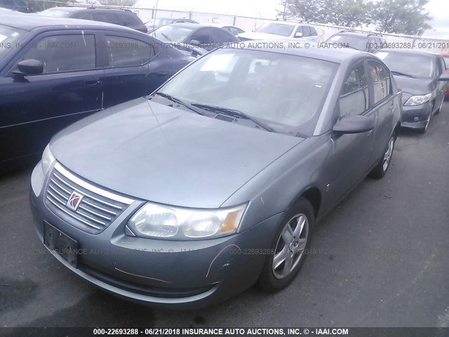 1G8AJ55F26Z199885 - 2006 SATURN ION LEVEL 2 GRAY photo 2