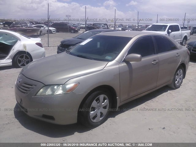 4T1BE46K89U415272 - 2009 TOYOTA CAMRY SE/LE/XLE BEIGE photo 2