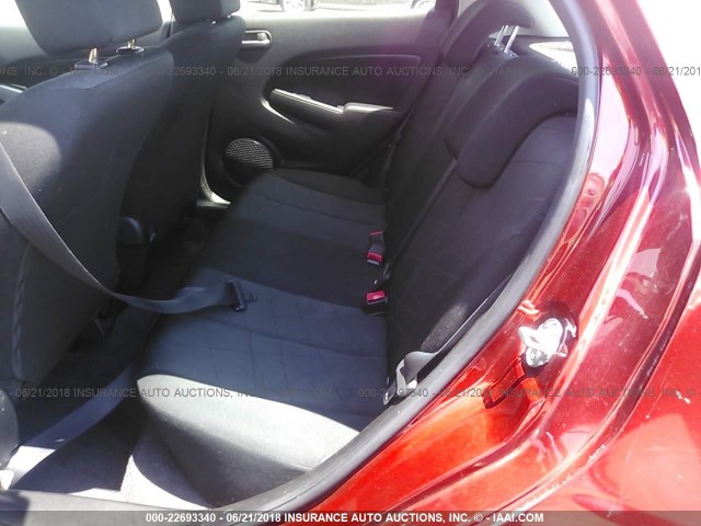 JM1DE1KY4E0172129 - 2014 MAZDA MAZDA2 SPORT RED photo 8