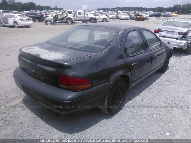 1B3EJ46XXWN300348 - 1998 DODGE STRATUS BLACK photo 4