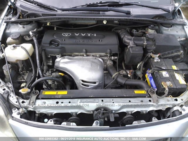 JTKDE177X50020543 - 2005 TOYOTA SCION TC 青色 照片 10