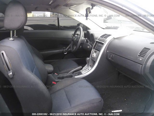 JTKDE177X50020543 - 2005 TOYOTA SCION TC 青色 照片 5