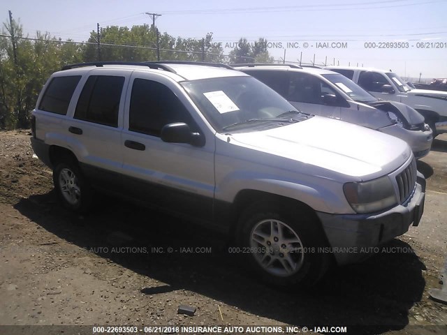 1J4GW48S94C170530 - 2004 JEEP GRAND CHEROKEE LAREDO/COLUMBIA/FREEDOM 银色 照片 1