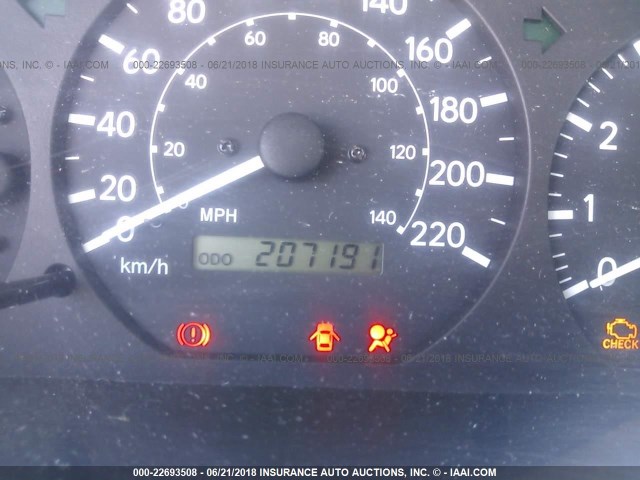 JT2BF22KXX0154638 - 1999 TOYOTA CAMRY LE/XLE GREEN photo 7