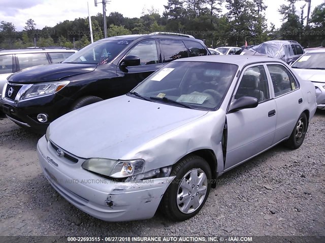 2T1BR12E6XC239663 - 1999 TOYOTA COROLLA VE/CE/LE SILVER photo 6