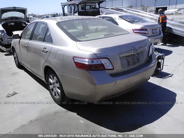 JTNBB46K273006597 - 2007 TOYOTA CAMRY NEW GENERAT HYBRID BEIGE photo 3