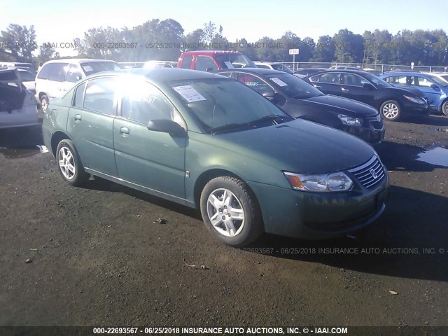 1G8AJ55F37Z112030 - 2007 SATURN ION LEVEL 2 GREEN photo 1