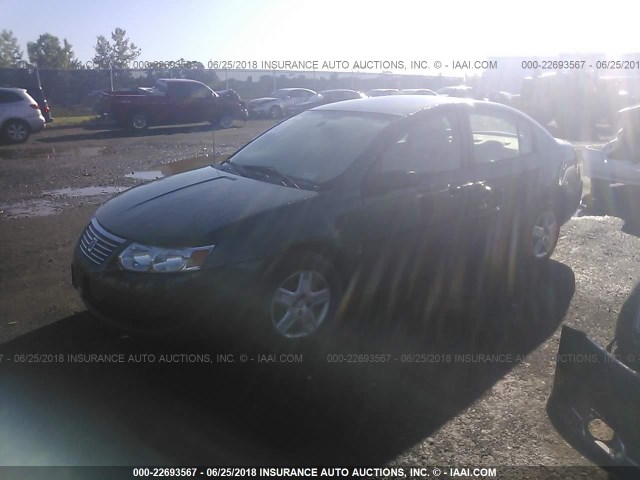 1G8AJ55F37Z112030 - 2007 SATURN ION LEVEL 2 GREEN photo 2