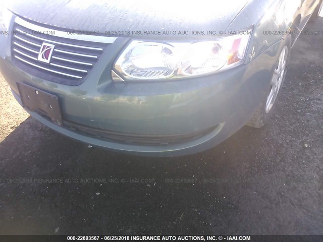 1G8AJ55F37Z112030 - 2007 SATURN ION LEVEL 2 GREEN photo 6