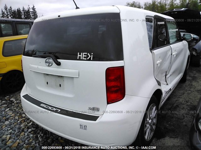 JTLKE50E991076721 - 2009 TOYOTA SCION XB أبيض صورة 4